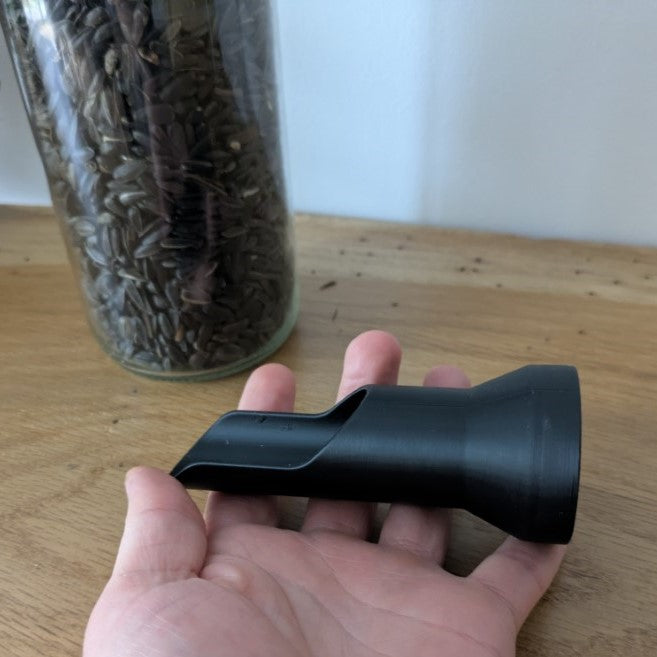 Flaschenausgießer für 1-Liter-Glaswasserflasche "Der Schnabel"