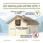 High-Resistance Outdoor Bat Box & Shelter “L’Écho”