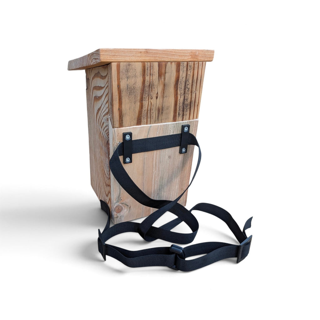 Kit d'accroche à sangle pour nichoir à oiseaux