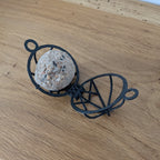 Wiederverwendbarer Fettkugelhalter Modell "Der Käfig"