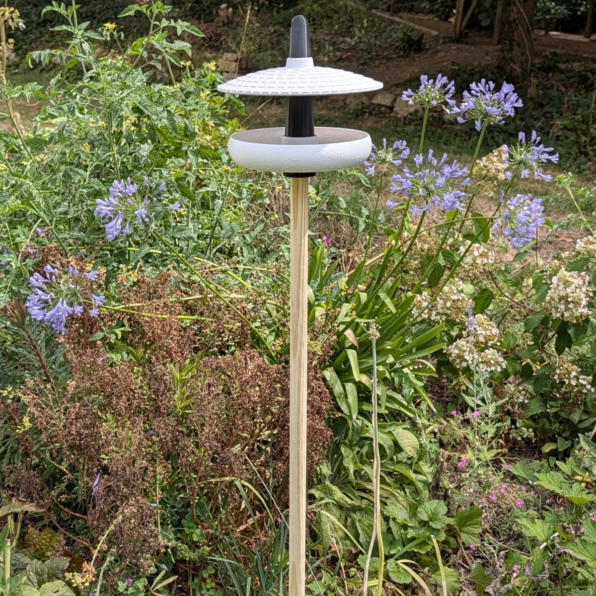 Mangeoire - abreuvoir à oiseaux plateau modèle "L'Ombrelle"