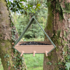 Designer-Vogelhaus aus Kunststoff zum Aufhängen, Modell "La Lucarnette"