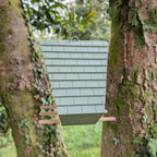 Designer-Vogelhaus aus Kunststoff zum Aufhängen, Modell "La Lucarnette"