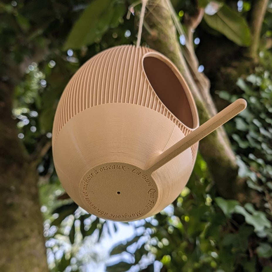 "La Cannelé" Hanging Bird Feeder