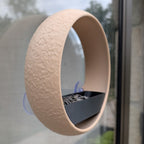Two-Tone Modern Design Window Bird Feeder "The Window Ring" Model