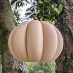 "The Pumpkin" Hanging Bird Feeder – Handcrafted & Eco-designed