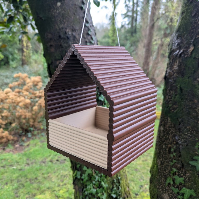 Mangeoire à oiseaux à suspendre modèle la fuste La Buse Qui File