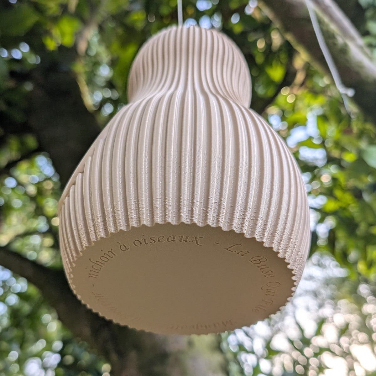 Original designer hanging bird feeder - The Butternut