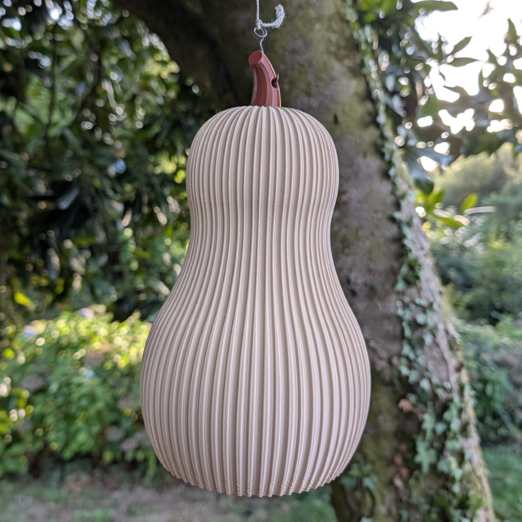 Original designer hanging bird feeder - The Butternut