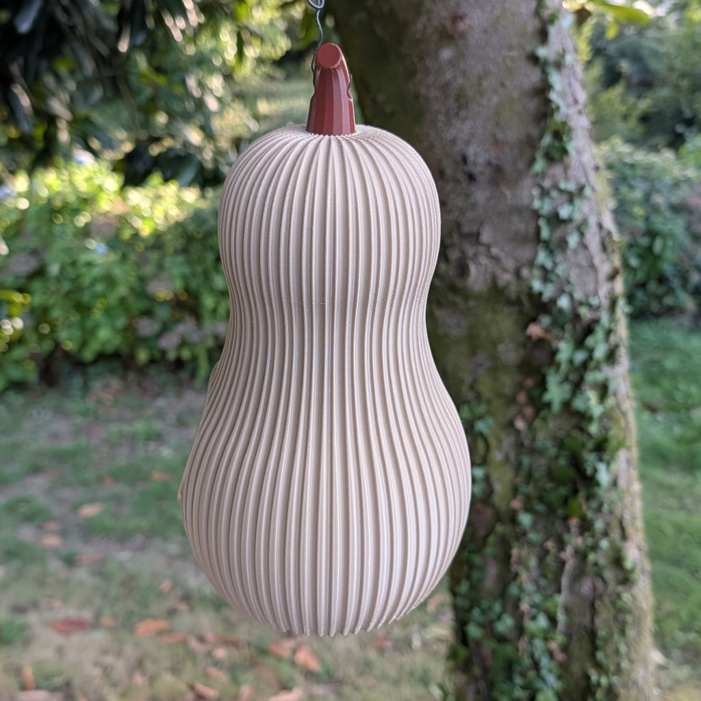 Original designer hanging bird feeder - The Butternut