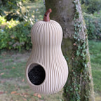 Original designer hanging bird feeder - The Butternut