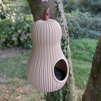 Original designer hanging bird feeder - The Butternut