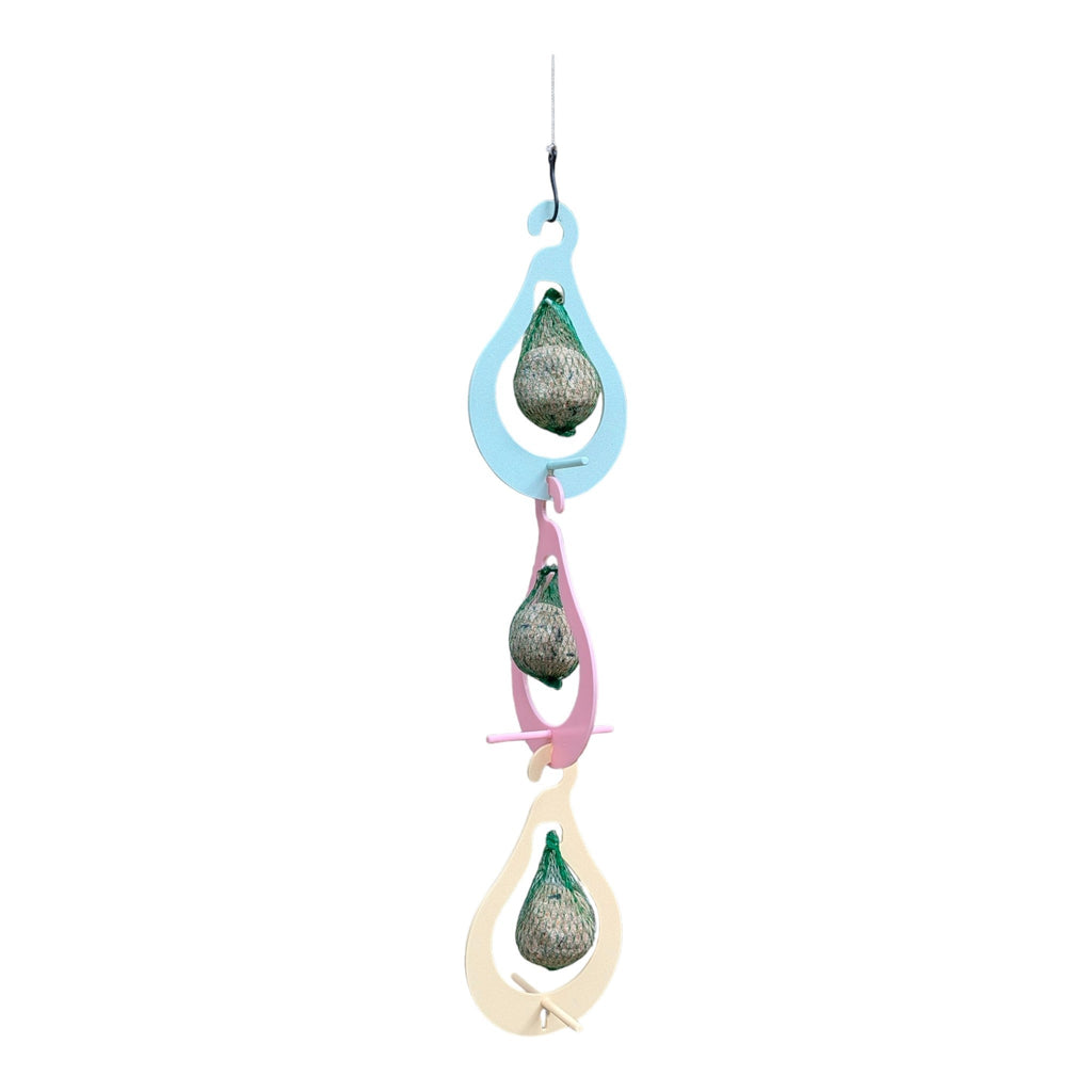 "The Pear" Feeder — Triple hanging fat ball holder