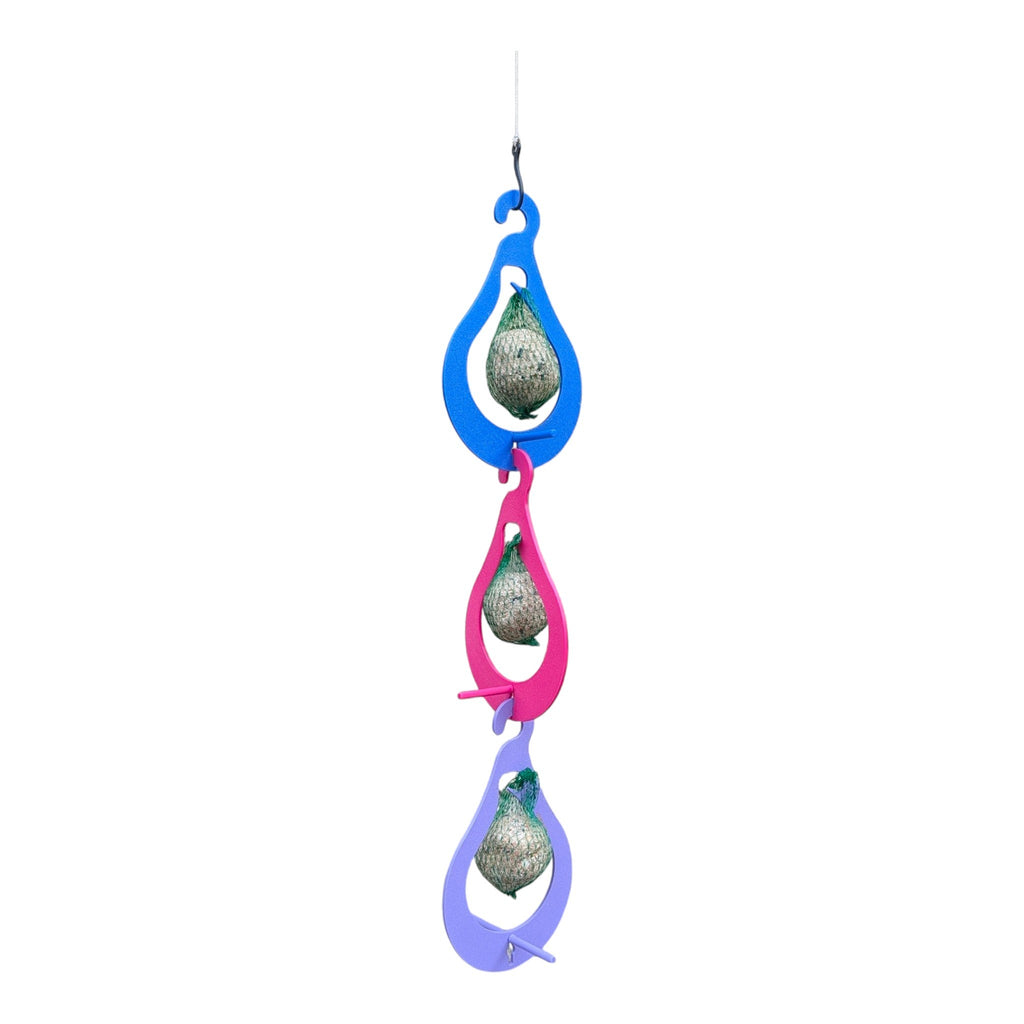 "The Pear" Feeder — Triple hanging fat ball holder