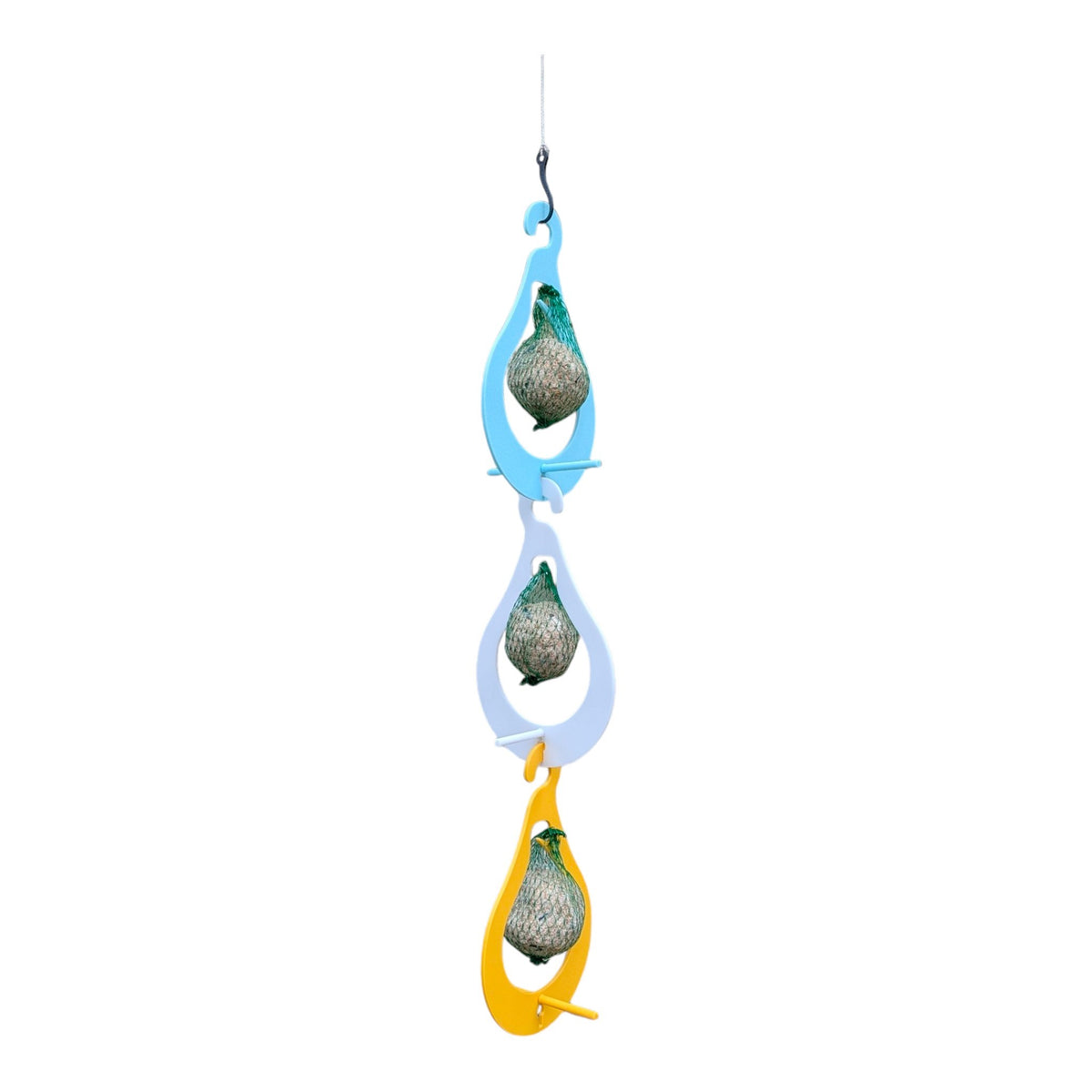 "The Pear" Feeder — Triple hanging fat ball holder