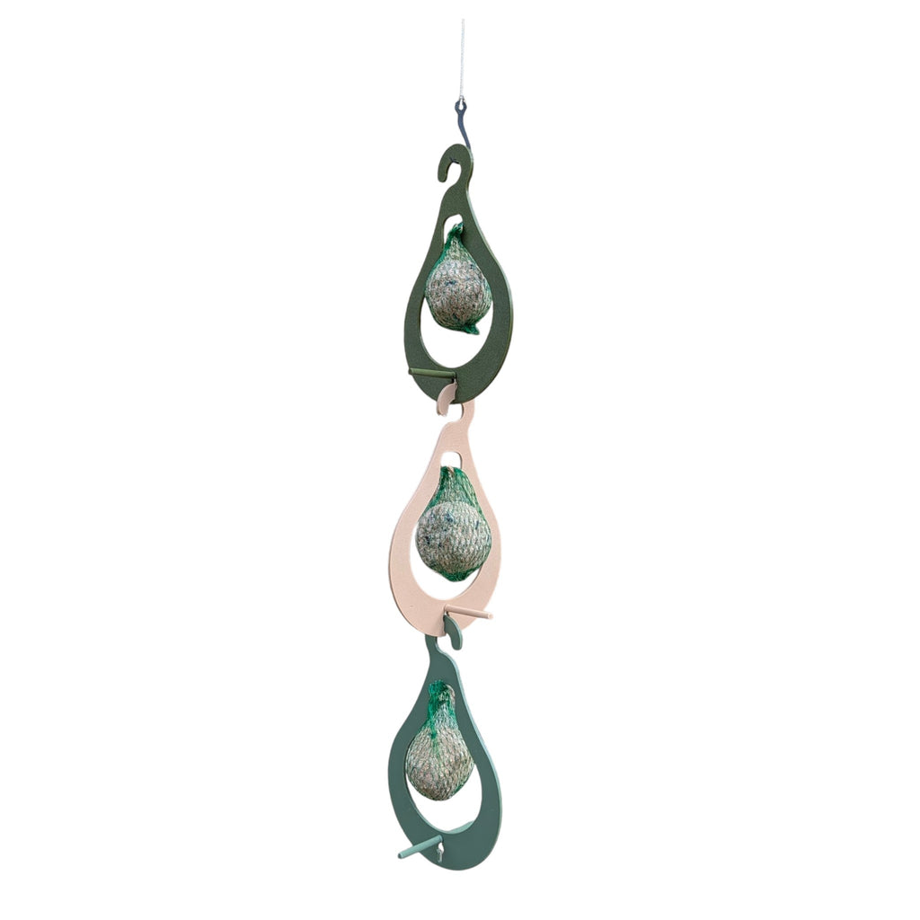 "The Pear" Feeder — Triple hanging fat ball holder