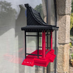 Mangeoire à oiseaux modèle pagode Japonaise pour fenêtre La Buse Qui File