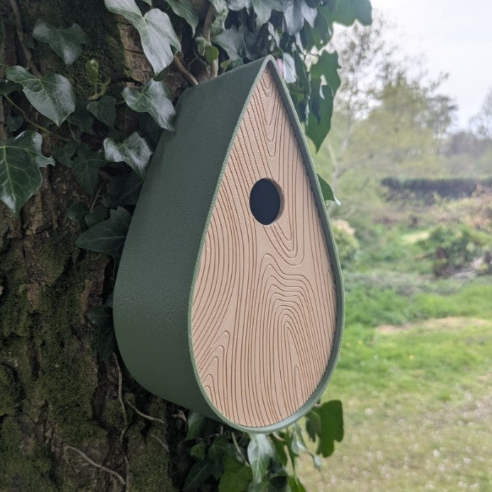 Nichoir à oiseaux modèle "La Larme" La Buse Qui File