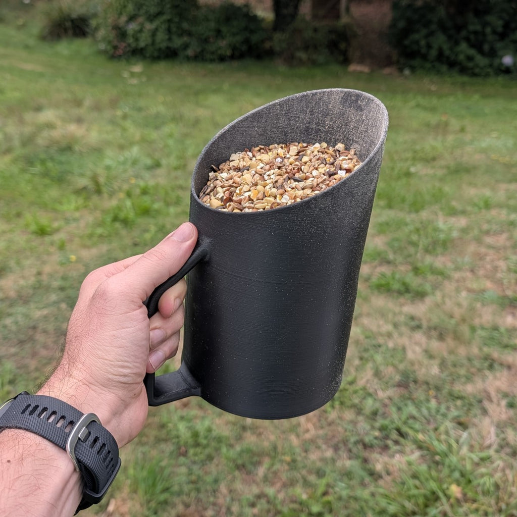 Robuste Getreideschaufel für Geflügel und Hühner — 1,8 l, 3,5 l oder 5 l