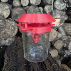 Pièges à frelons asiatique sélectif pour pot en verre modèle "La Nasse" La Buse Qui File