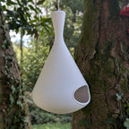 Mangeoire à oiseaux à suspendre design modèle "La Toupie" La Buse Qui File